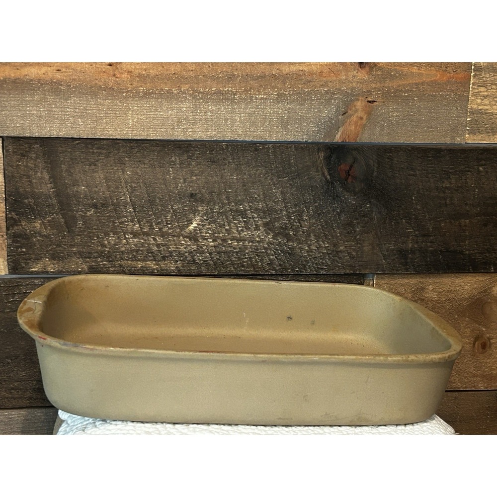VTG 90's Pampered Chef Stoneware Baker Dish Family Heritage Collection 9" x 13"
